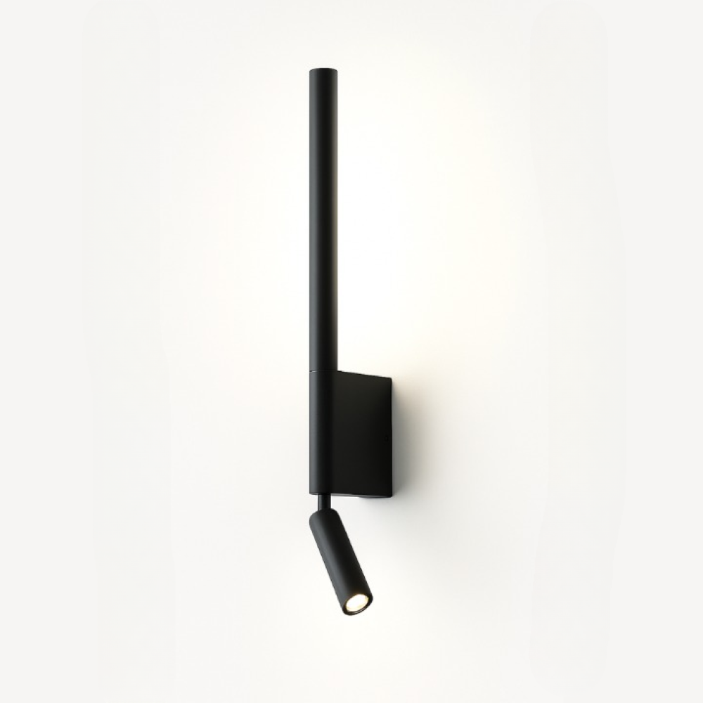 DuaBeam - Aluminium Wandleuchte - Minimalistische 330° Drehbare Wandleuchte fur Schlafzimmer