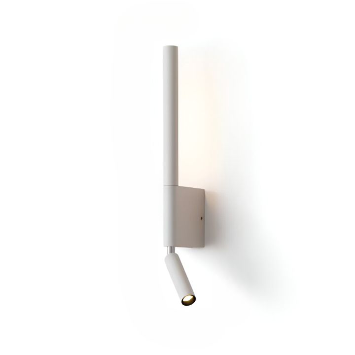 DuaBeam - Aluminium Wandleuchte - Minimalistische 330° Drehbare Wandleuchte fur Schlafzimmer