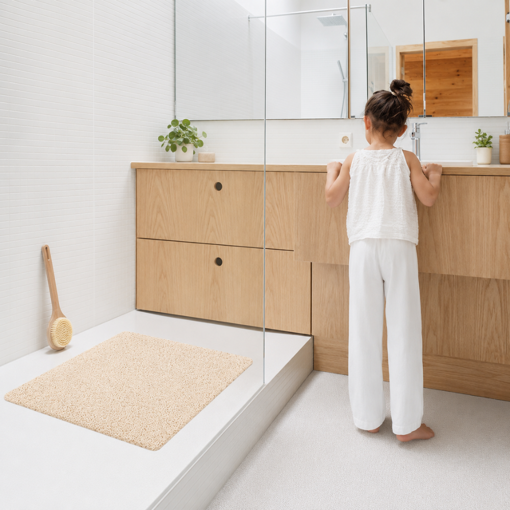 Duschmatte Rutschfest Extra Groß – Dicke Anti-Rutsch Badematte für Dusche, Badewanne & Badezimmer
