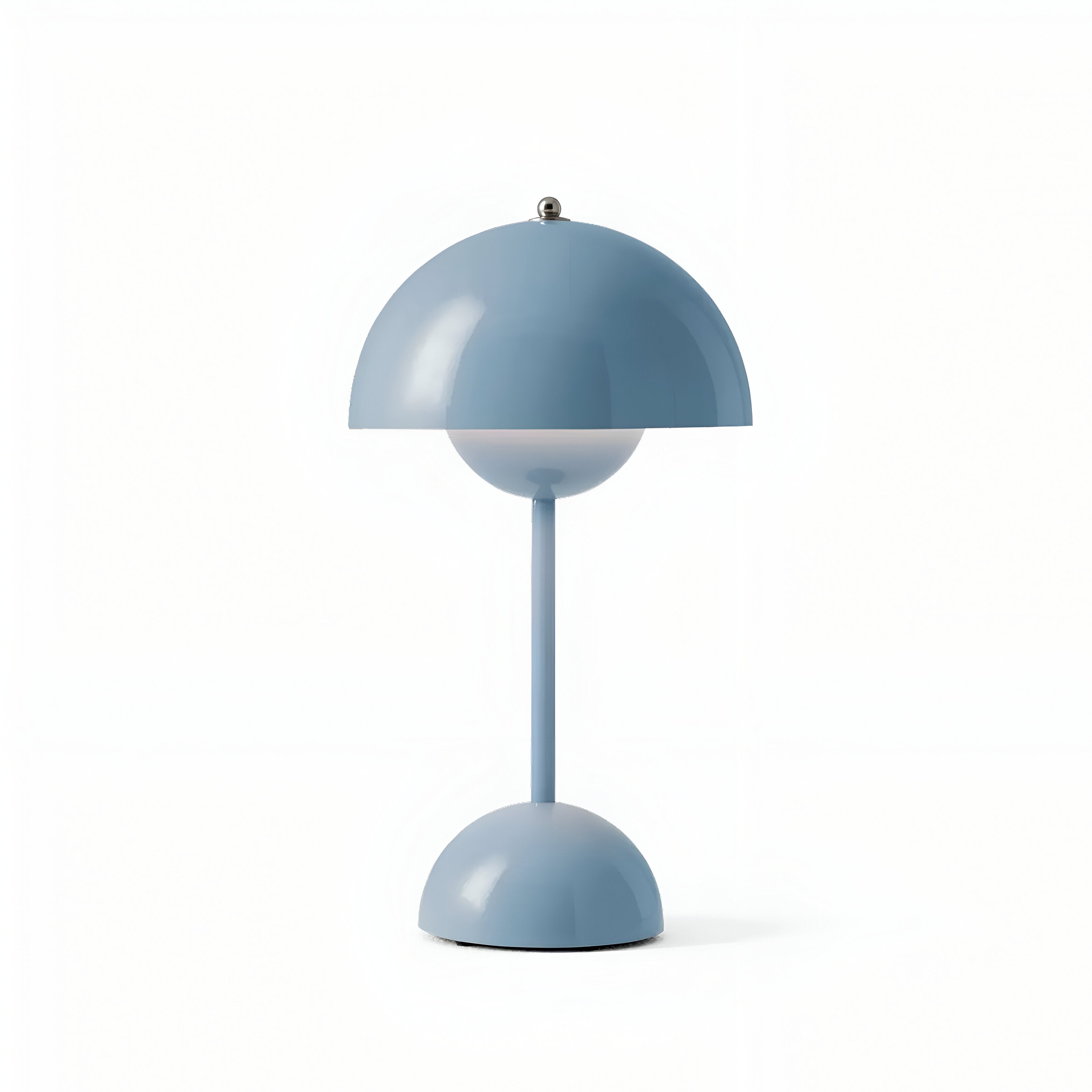 Elegant Glow Kabellose Tischlampe - Modern Touch LED Mushroom Tischleuchte