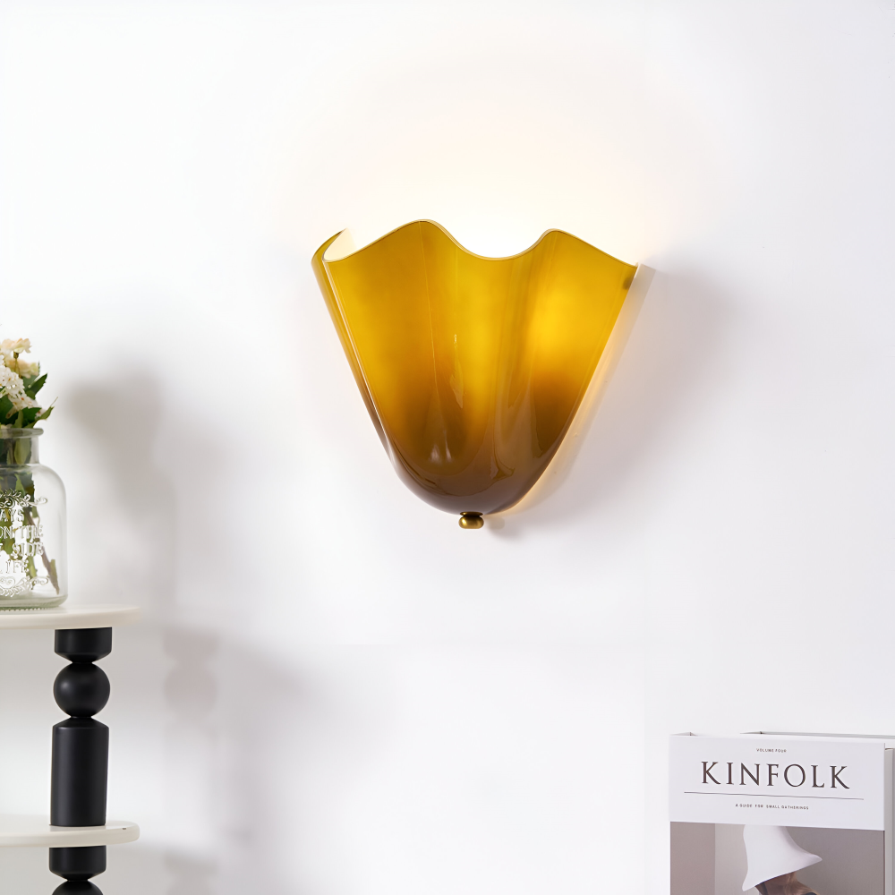 Elegante Moderne Muschel-Design Wandleuchte - Wandleuchte für stimmungsvolle Beleuchtung
