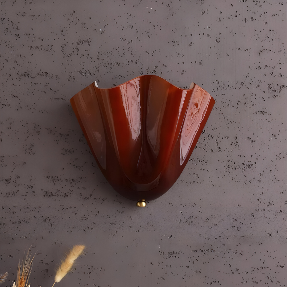 Elegante Moderne Muschel-Design Wandleuchte - Wandleuchte für stimmungsvolle Beleuchtung