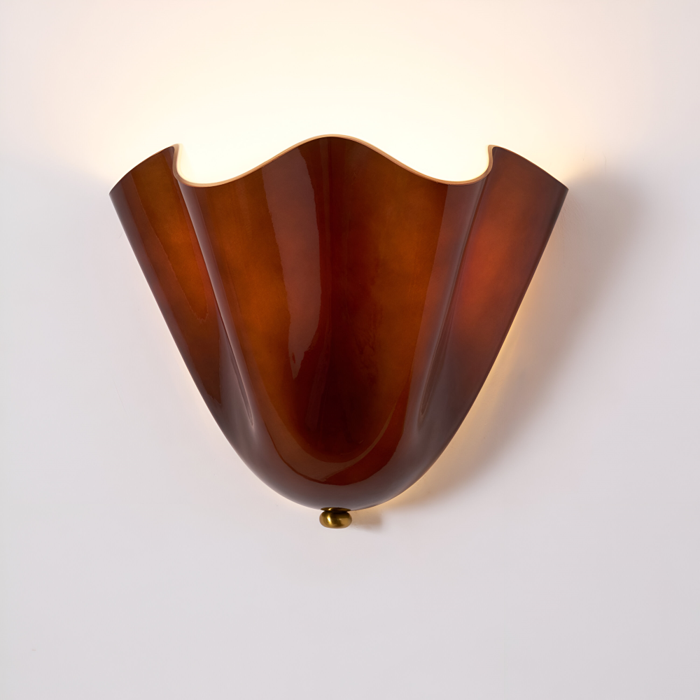 Elegante Moderne Muschel-Design Wandleuchte - Wandleuchte für stimmungsvolle Beleuchtung