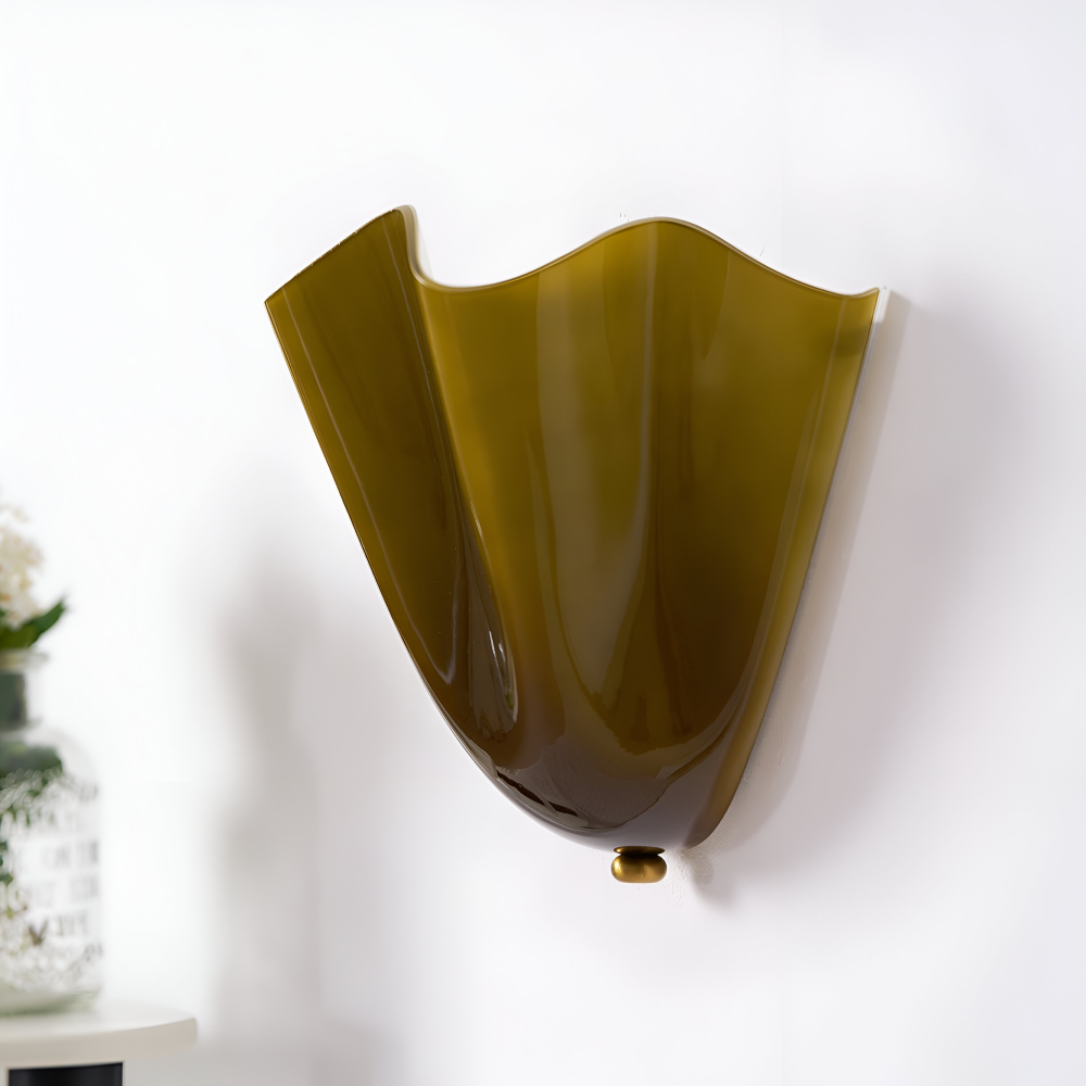 Elegante Moderne Muschel-Design Wandleuchte - Wandleuchte für stimmungsvolle Beleuchtung