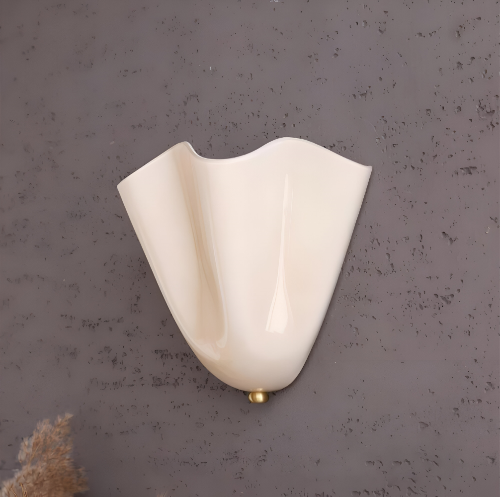 Elegante Moderne Muschel-Design Wandleuchte - Wandleuchte für stimmungsvolle Beleuchtung