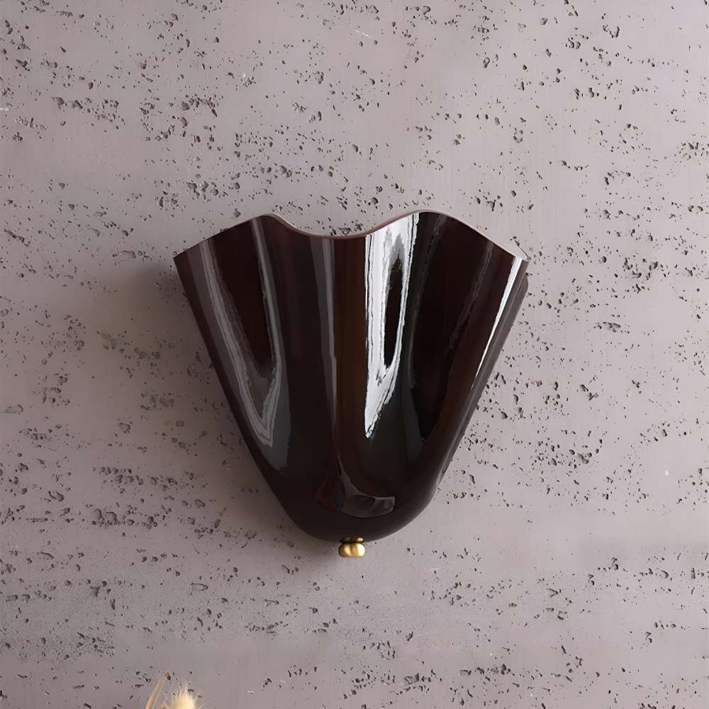 Elegante Moderne Muschel-Design Wandleuchte - Wandleuchte für stimmungsvolle Beleuchtung