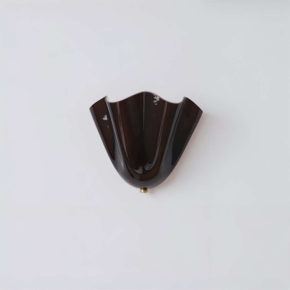 Elegante Moderne Muschel-Design Wandleuchte - Wandleuchte für stimmungsvolle Beleuchtung