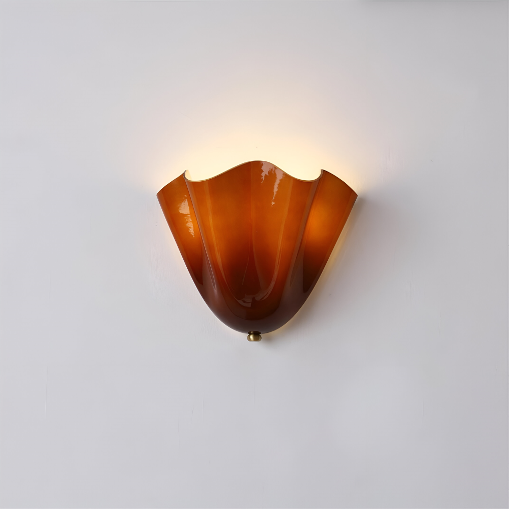 Elegante Moderne Muschel-Design Wandleuchte - Wandleuchte für stimmungsvolle Beleuchtung