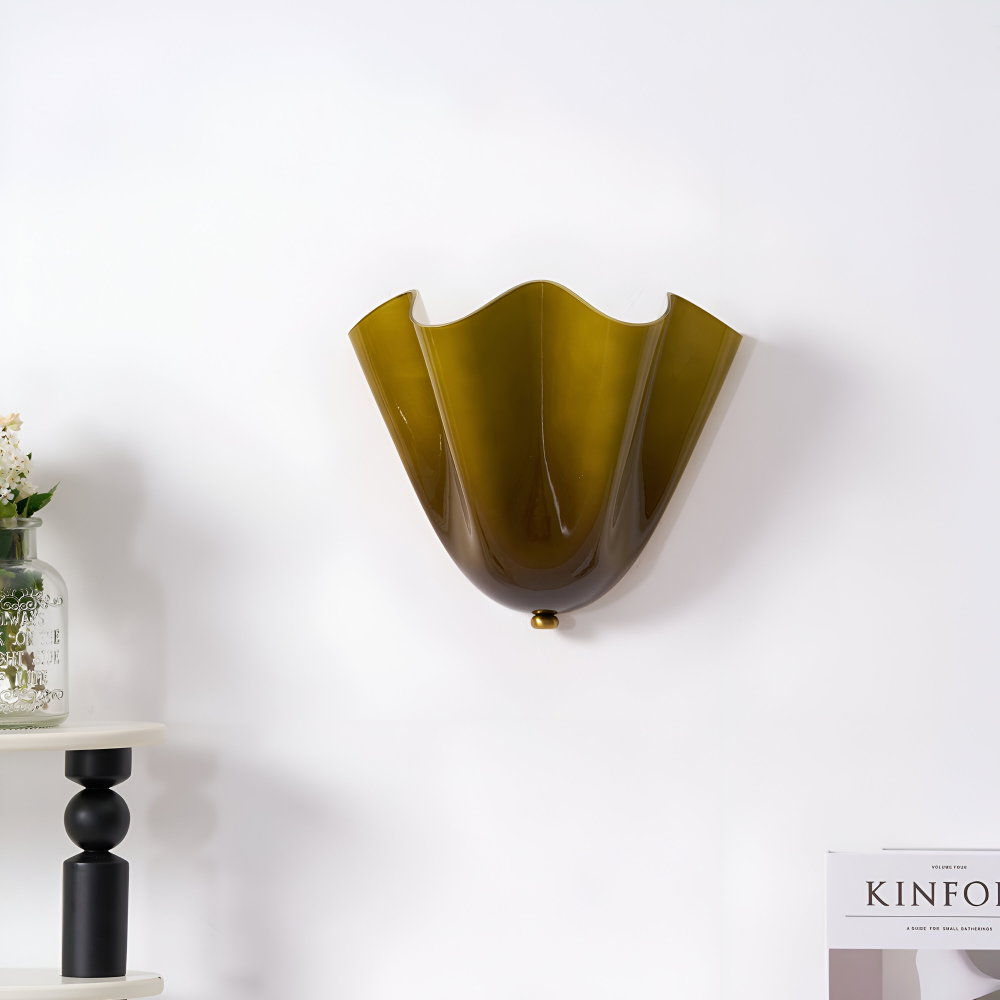 Elegante Moderne Muschel-Design Wandleuchte - Wandleuchte für stimmungsvolle Beleuchtung