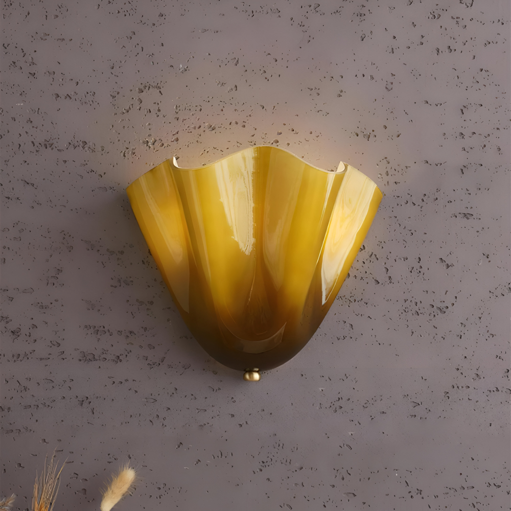 Elegante Moderne Muschel-Design Wandleuchte - Wandleuchte für stimmungsvolle Beleuchtung