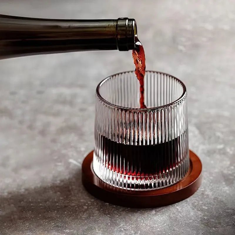 Elegante Drehende Whiskeygläser - Hochwertiges Bleifreies Kristallglas für Stilvolle Genussmomente 3