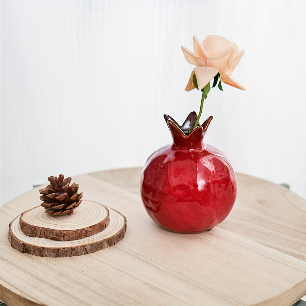 Elegante Keramische Bodenvase - Kronenform in Luxuriöser Glasur für Stilvolles Wohnen 0