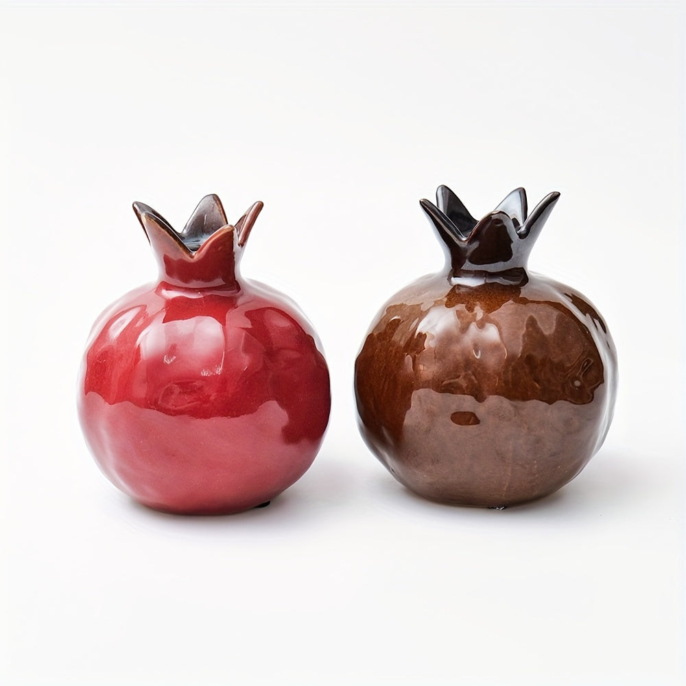 Elegante Keramische Bodenvase - Kronenform in Luxuriöser Glasur für Stilvolles Wohnen 1