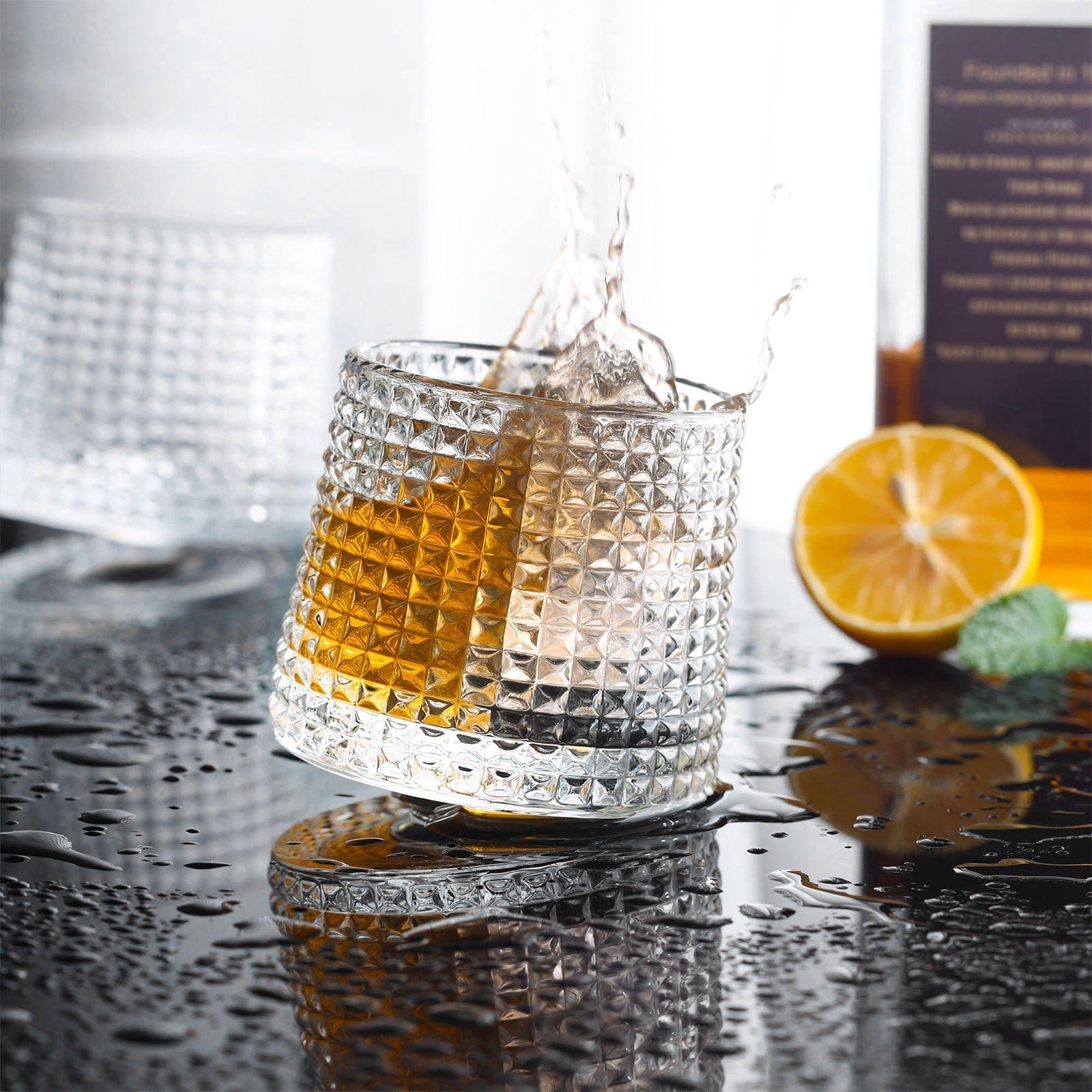 Elegantes Whiskeyglas Set - Klare Gläser für Stilvolle Anlässe, 160ml Tumbler 2