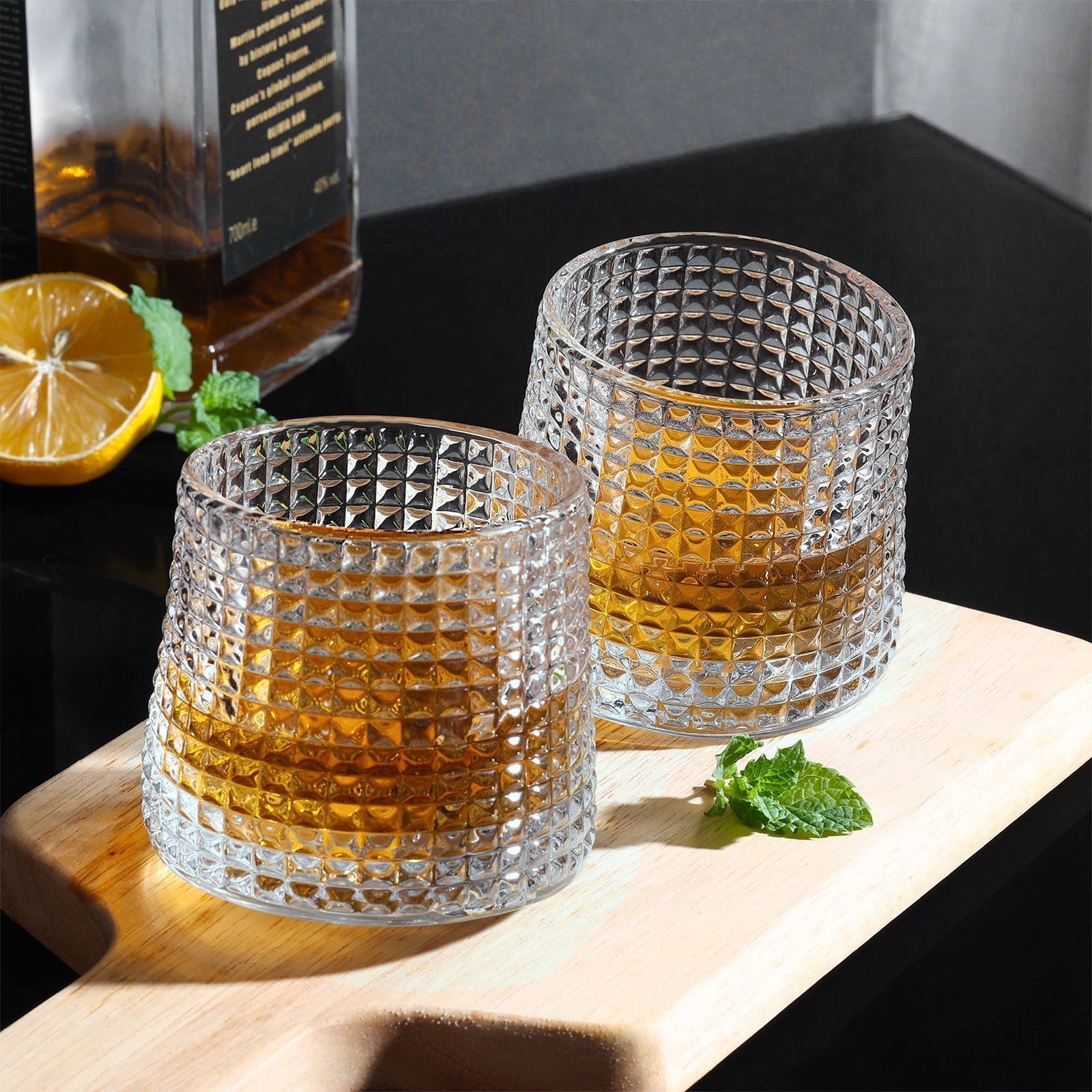 Elegantes Whiskeyglas Set - Klare Gläser für Stilvolle Anlässe, 160ml Tumbler 5