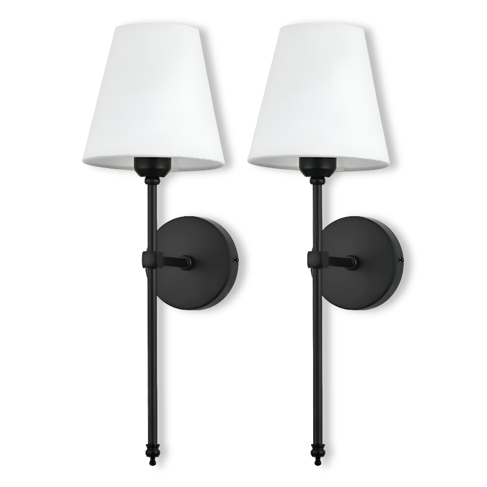 FabDuo WallLamp - Wandleuchte aus Metall mit Stoffbezug