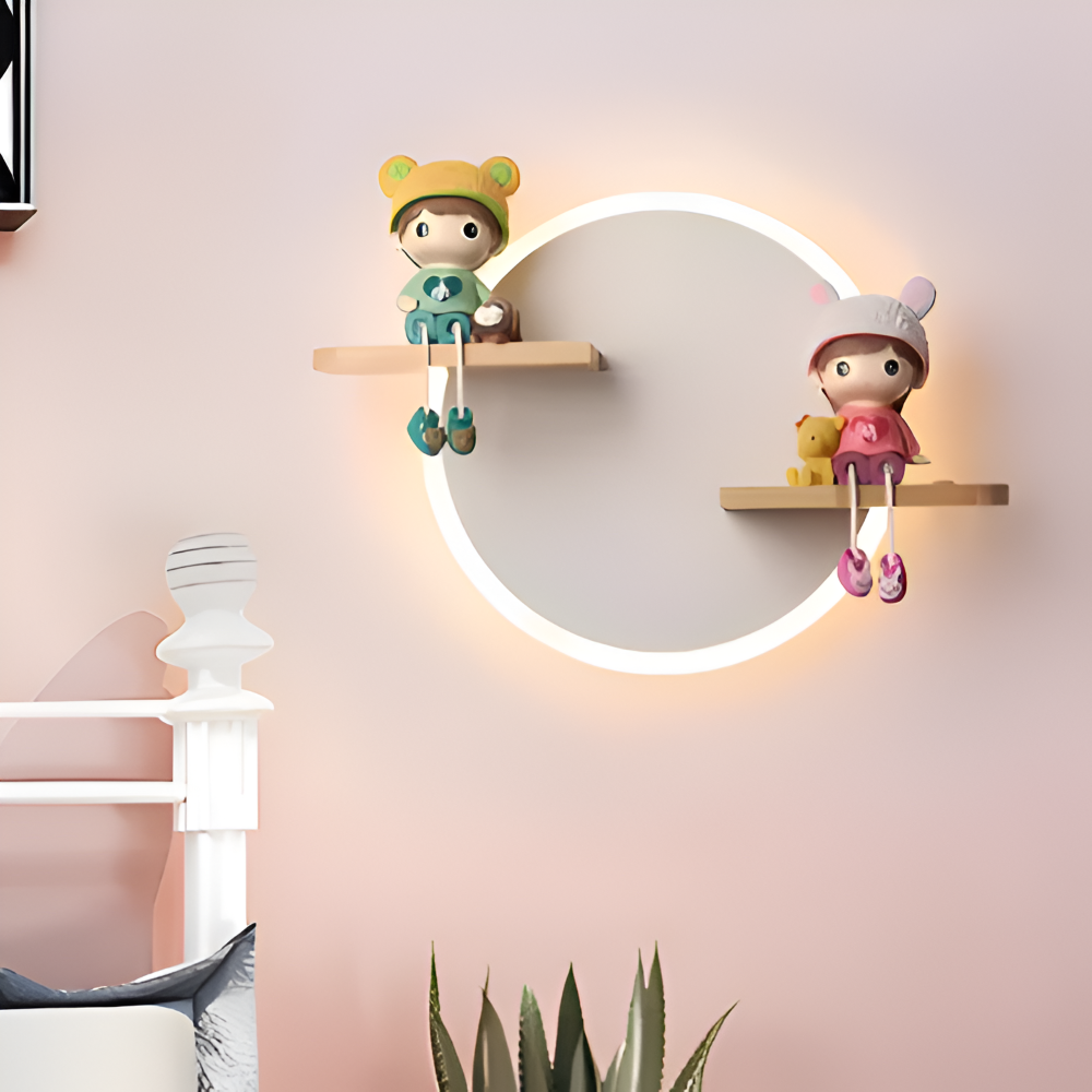 FanciToons Wandleuchte - Charmante Cartoons Wandleuchte für Schlafzimmer