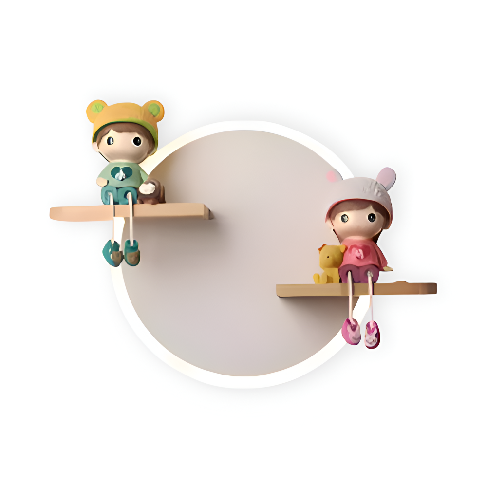 FanciToons Wandleuchte - Charmante Cartoons Wandleuchte für Schlafzimmer