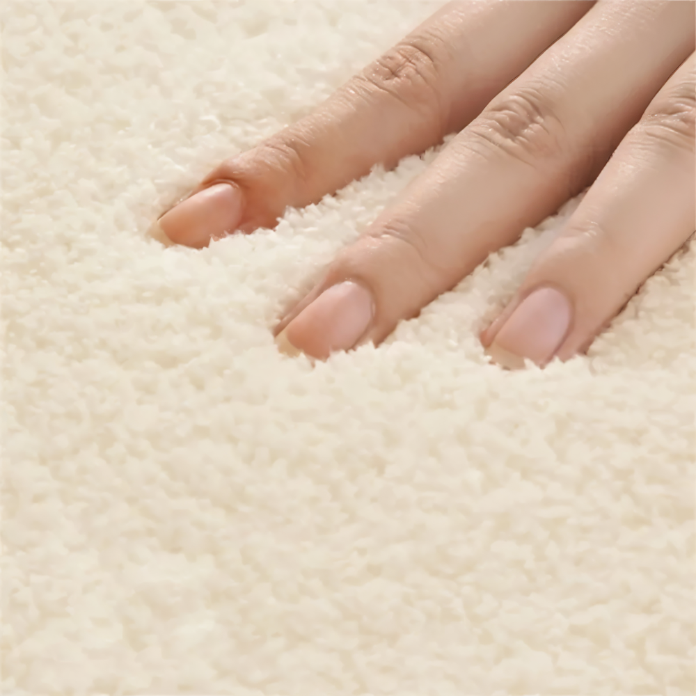 FancyFluff Teppich - Wohnzimmerteppich - Unregelmäßige Form Teppich - Weiche Teppiche für Schlafzimmer