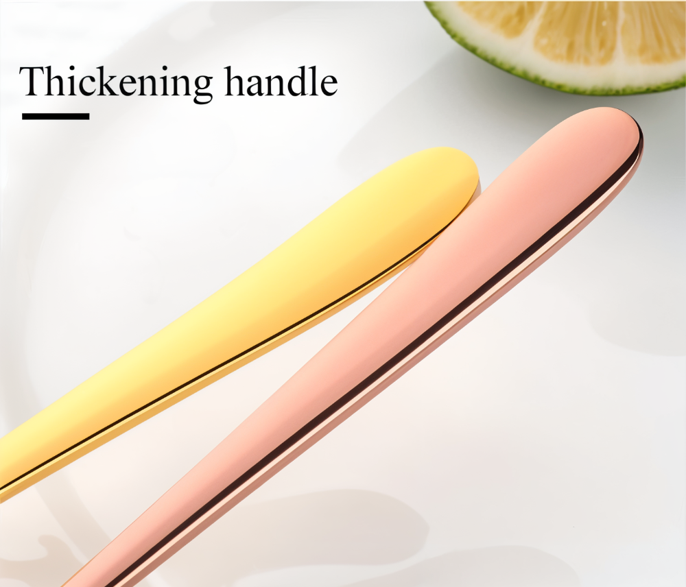 Fancy Fork Set - 4/6 Stück Bunte Edelstahlgabel