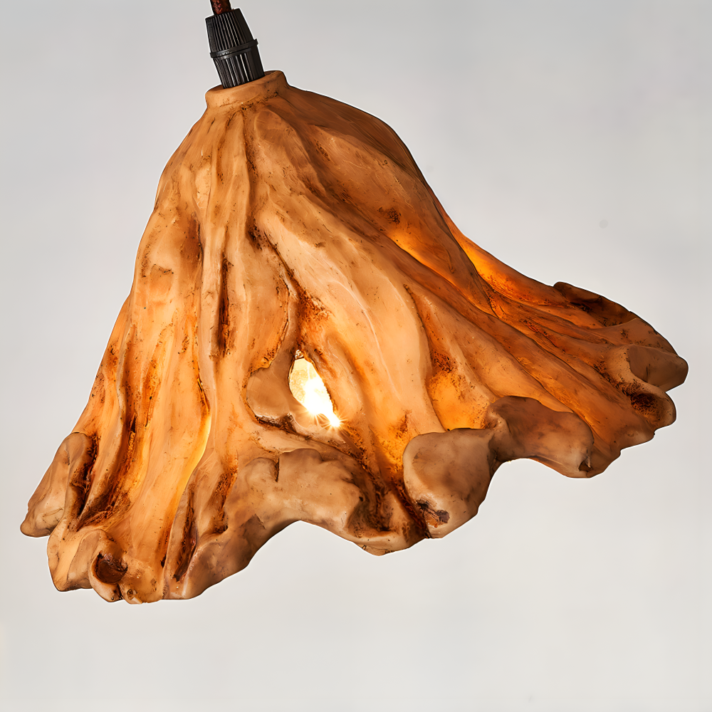 Fiery Pendelleuchte - Künstlerische Harz Vulkan Design Hängelampe