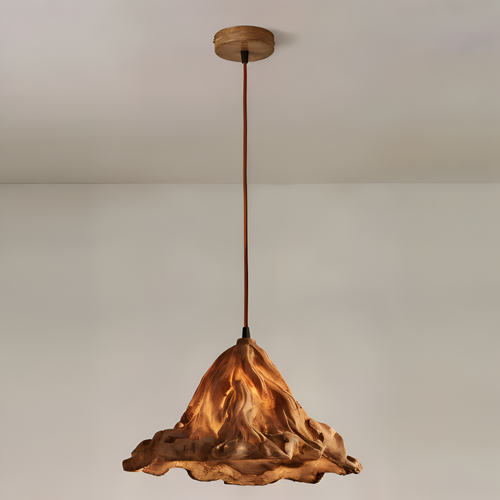 Fiery Pendelleuchte - Künstlerische Harz Vulkan Design Hängelampe
