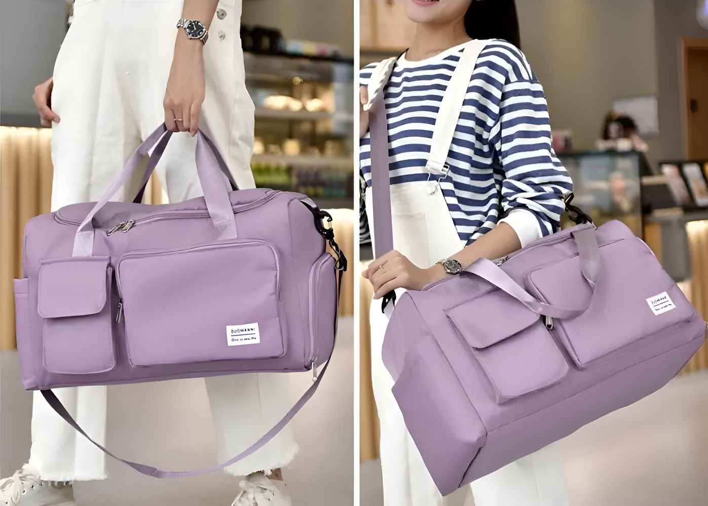 Flex and Chic Reisetasche - Weekender Duffle Bag - Reisetasche für Frauen