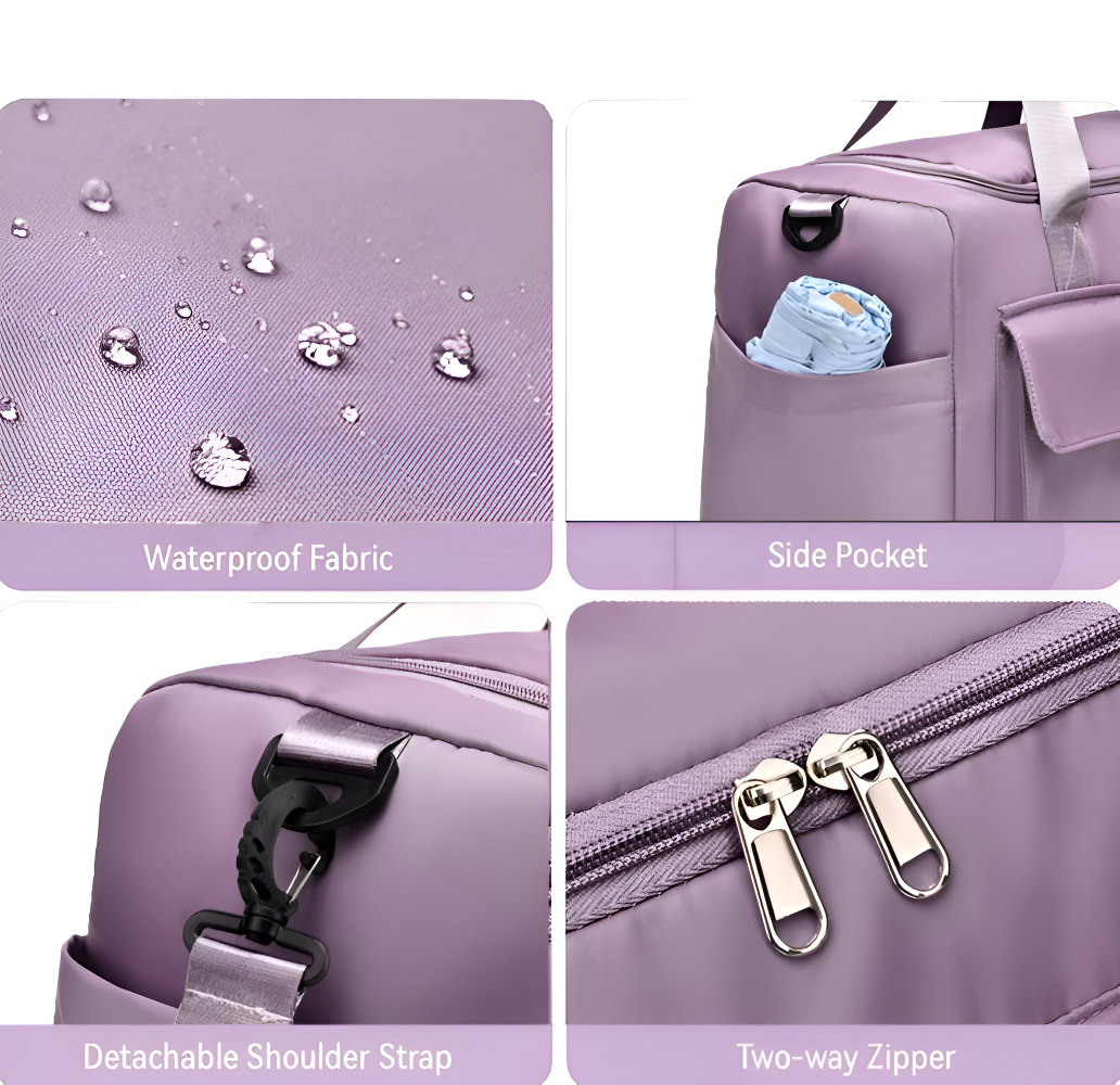 Flex and Chic Reisetasche - Weekender Duffle Bag - Reisetasche für Frauen