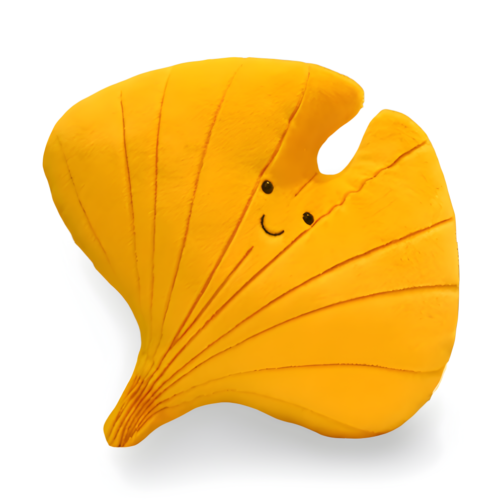 Folium Plüsch - Weich Gefüllte Blatt Deko Kissen
