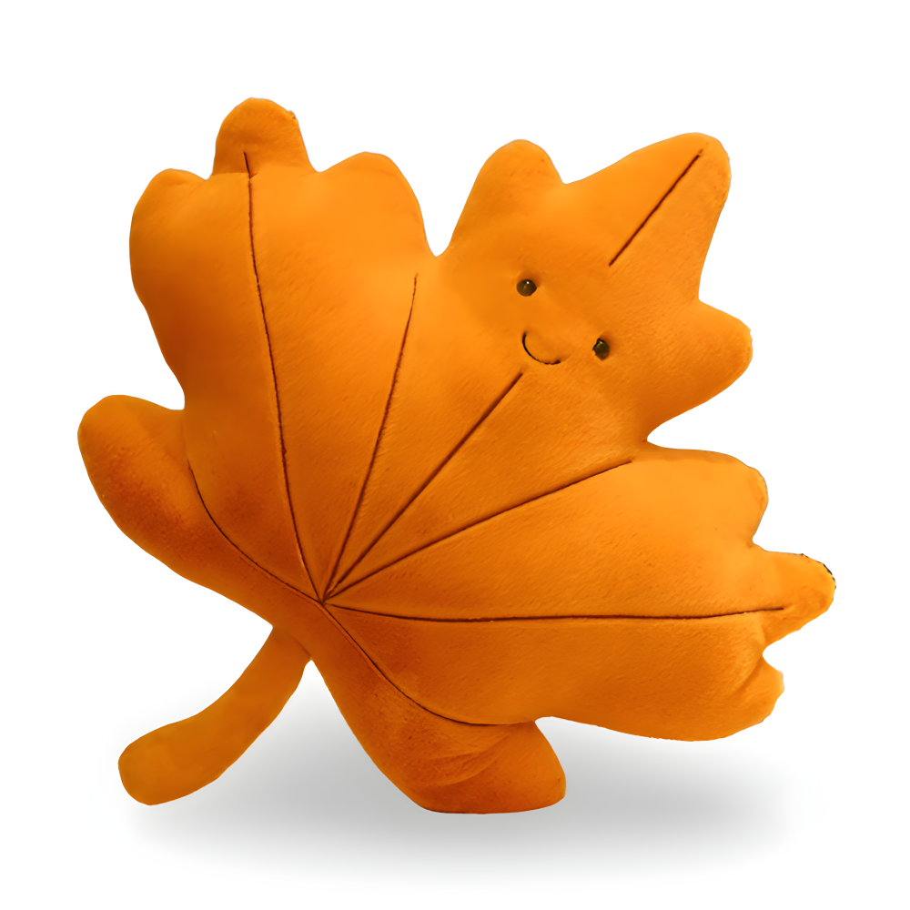 Folium Plüsch - Weich Gefüllte Blatt Deko Kissen