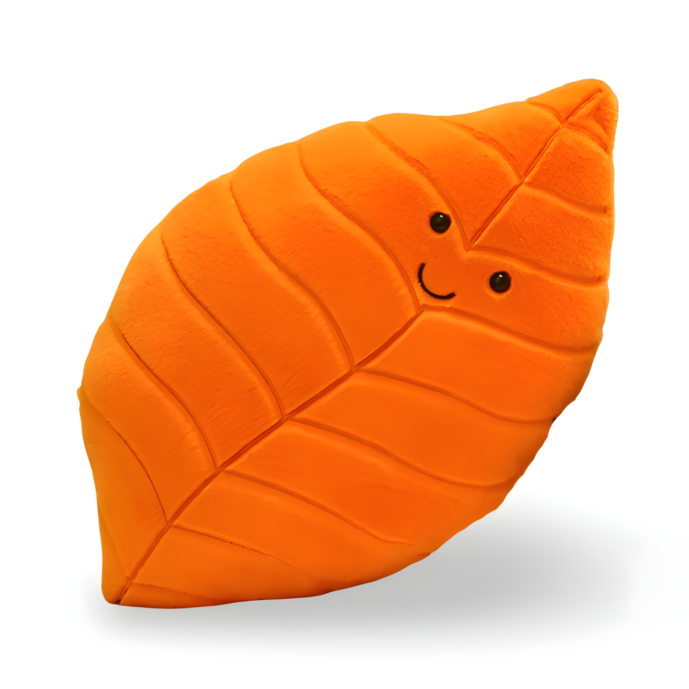Folium Plüsch - Weich Gefüllte Blatt Deko Kissen
