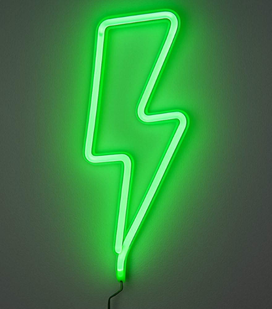 Geom Neon Leuchten - Bezaubernde LED Leuchtschilder für Festliche Heimdekoration