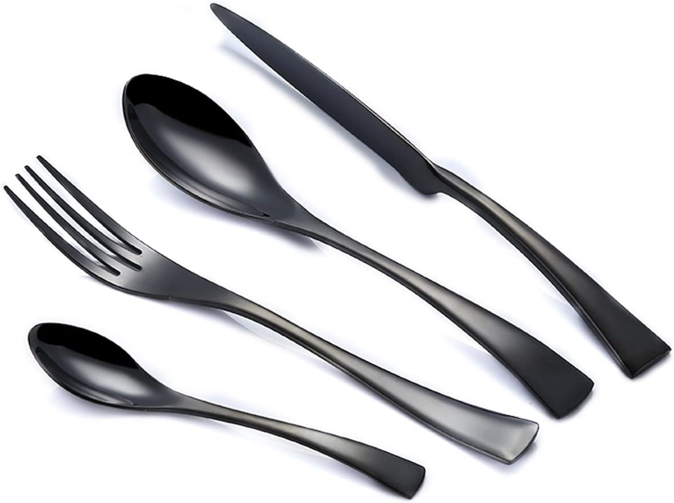 GlamourWare Edelstahl-Besteck-Set - 5/20-teiliges Set Geschirr- Besteck-Set