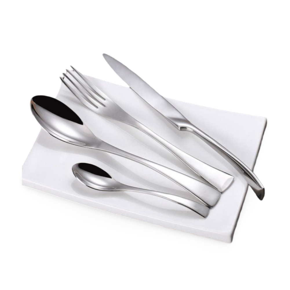 GlamourWare Edelstahl-Besteck-Set - 5/20-teiliges Set Geschirr- Besteck-Set