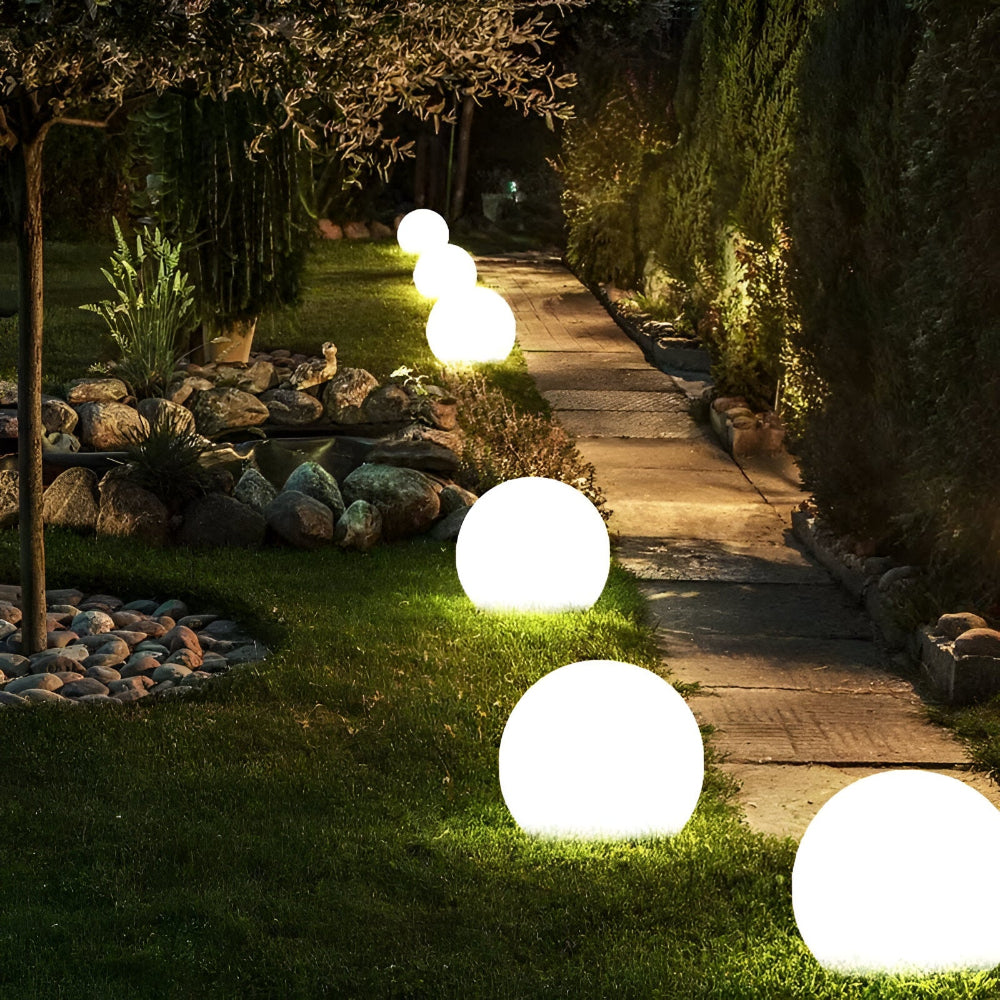 LED Gartenkugeln mit 16 Farben – Wasserdichte IP65 Deko-Leuchten für Außenbereich