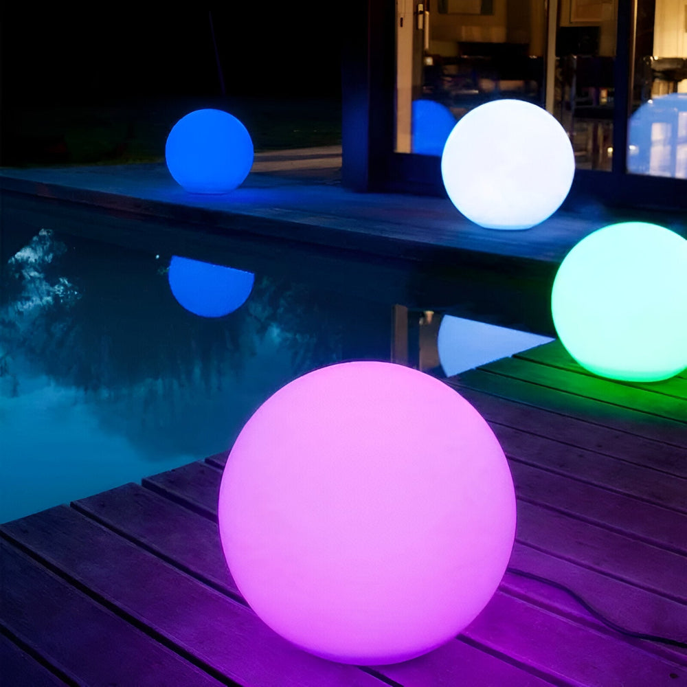 LED Gartenkugeln mit 16 Farben – Wasserdichte IP65 Deko-Leuchten für Außenbereich
