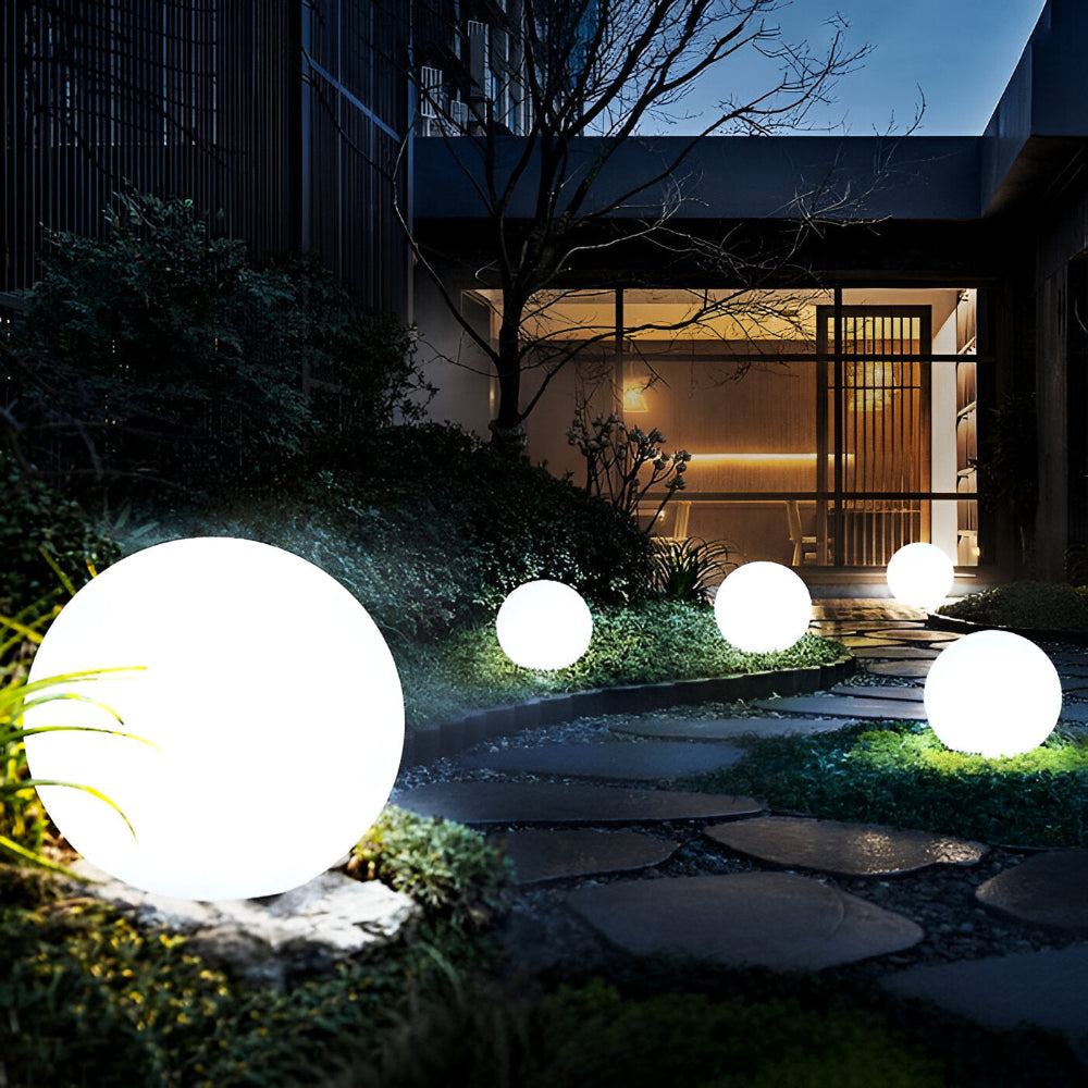 LED Gartenkugeln mit 16 Farben – Wasserdichte IP65 Deko-Leuchten für Außenbereich