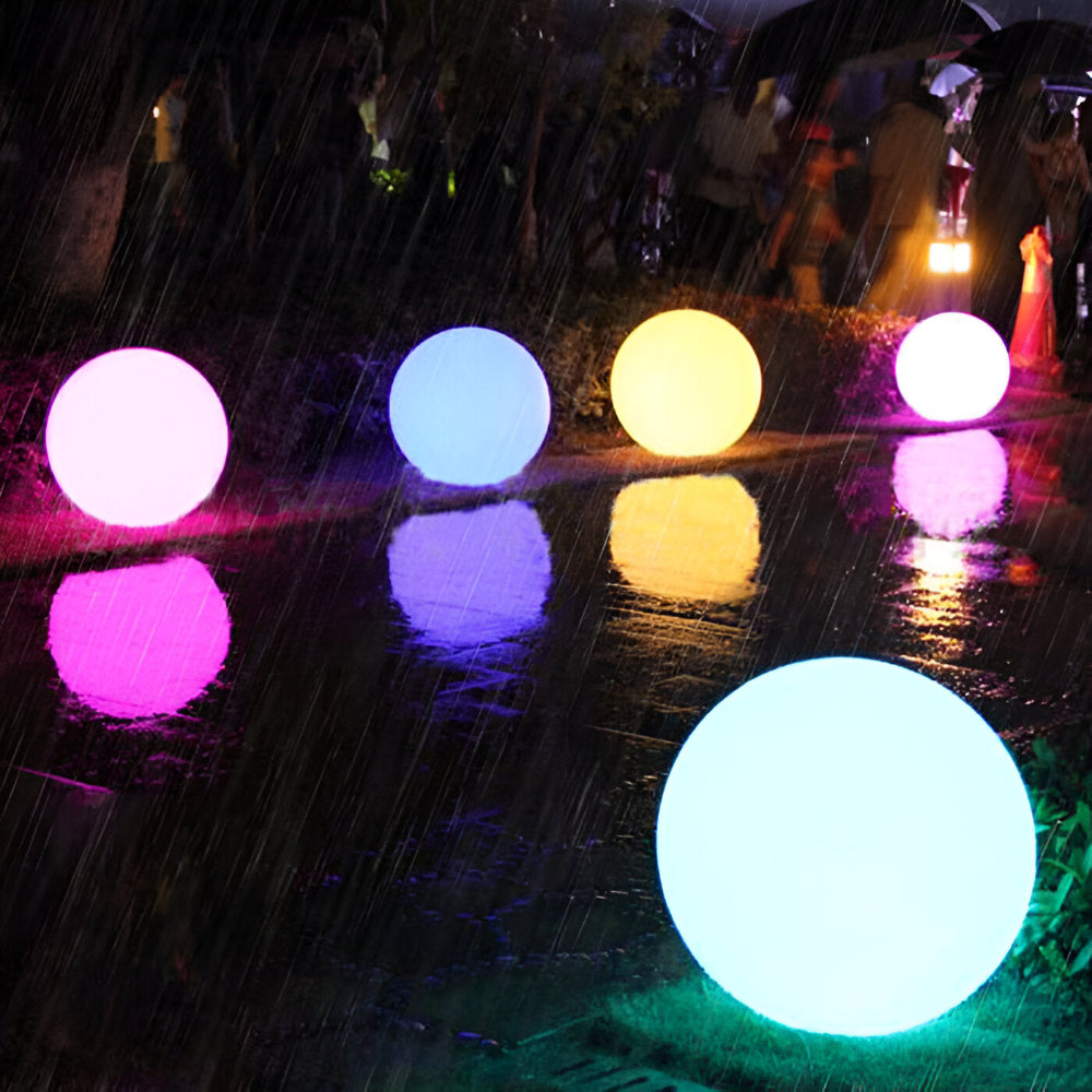 LED Gartenkugeln mit 16 Farben – Wasserdichte IP65 Deko-Leuchten für Außenbereich