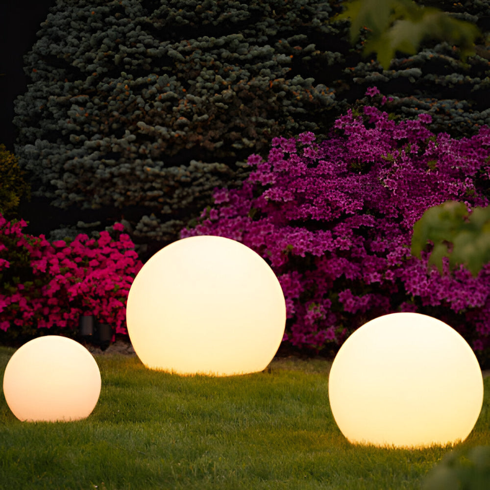 LED Gartenkugeln mit 16 Farben – Wasserdichte IP65 Deko-Leuchten für Außenbereich