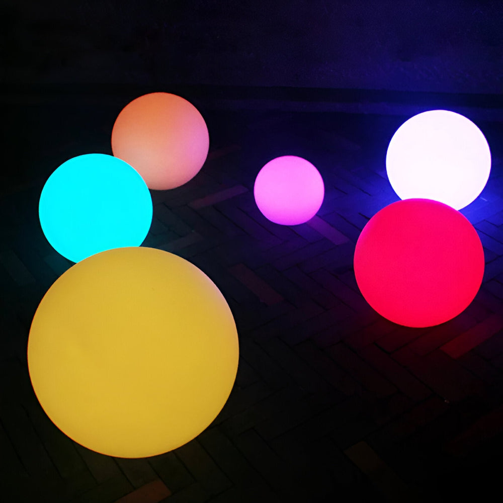 LED Gartenkugeln mit 16 Farben – Wasserdichte IP65 Deko-Leuchten für Außenbereich