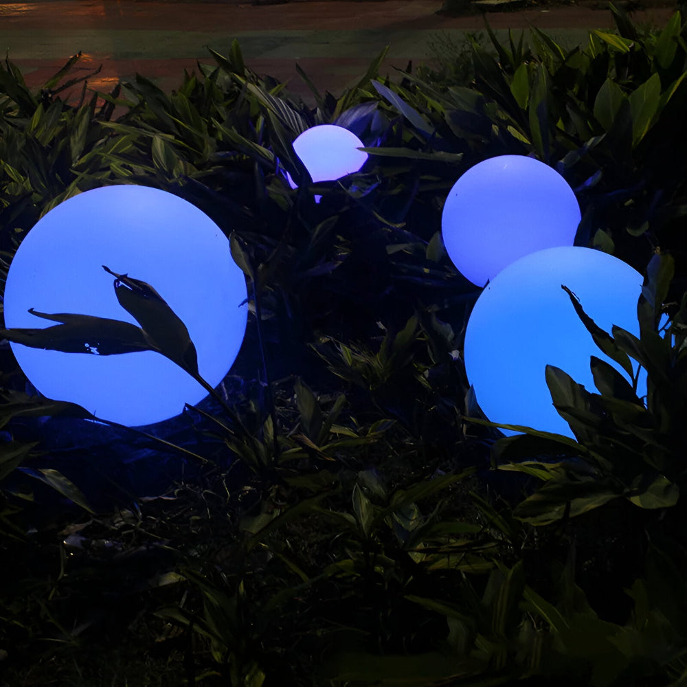 LED Gartenkugeln mit 16 Farben – Wasserdichte IP65 Deko-Leuchten für Außenbereich