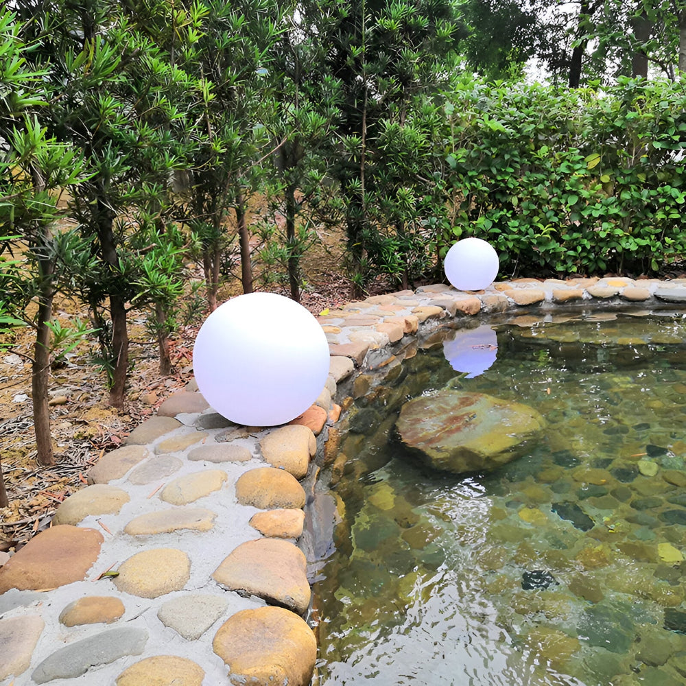 LED Gartenkugeln mit 16 Farben – Wasserdichte IP65 Deko-Leuchten für Außenbereich