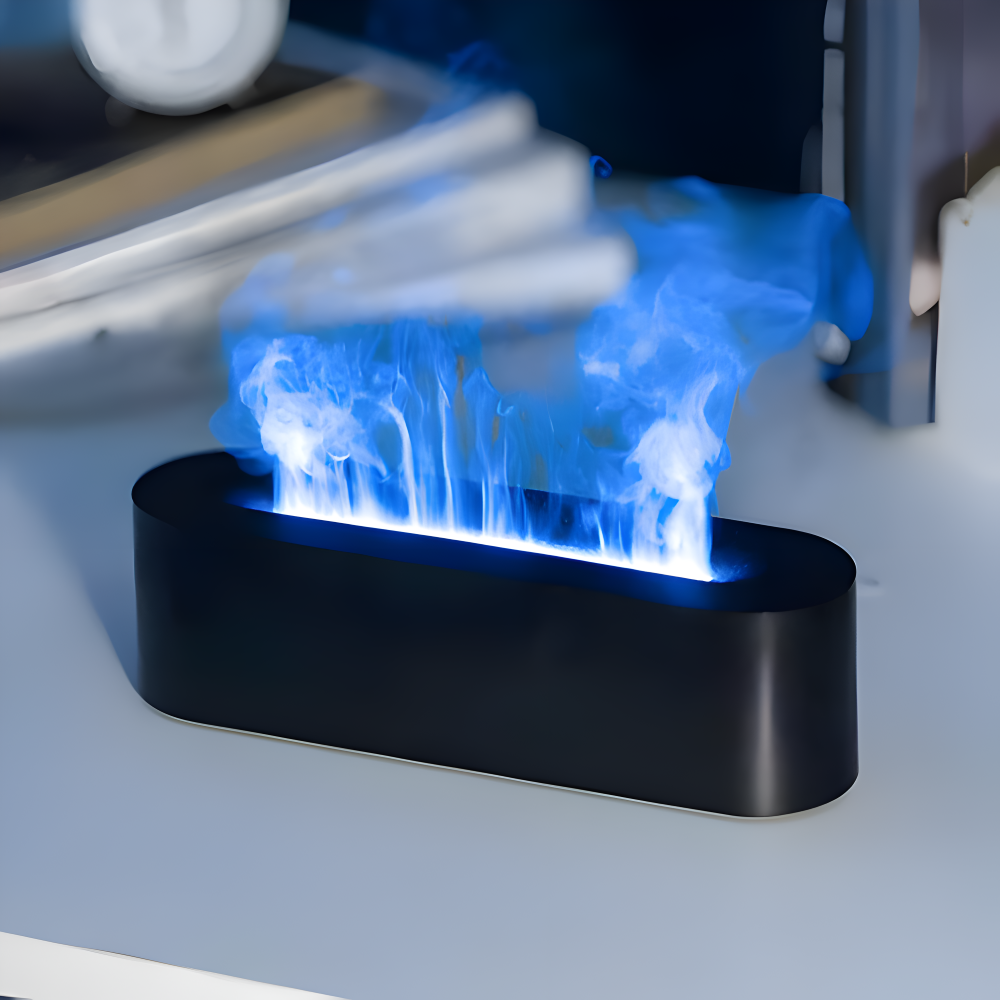 GloMist Humidifier - 7 Farben wechselndes LED Licht & USB Betriebener Aroma Diffusor