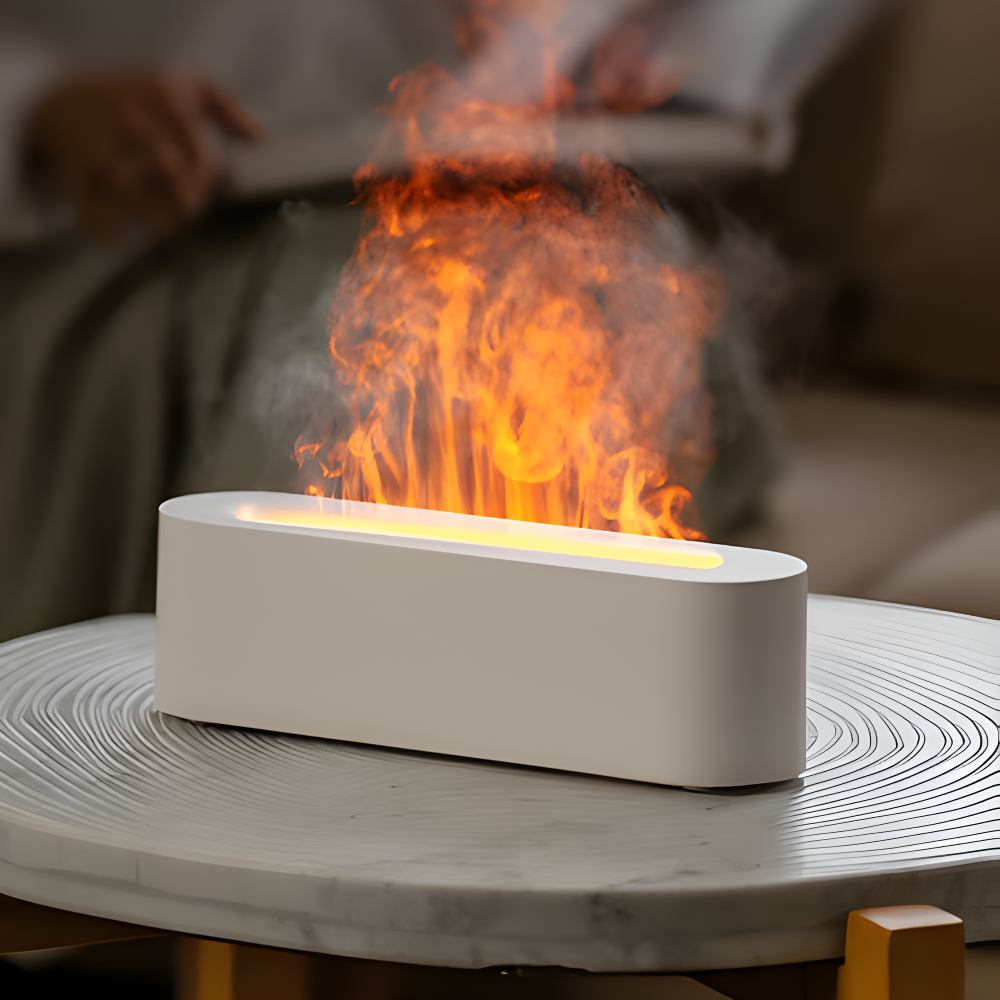 GloMist Humidifier - 7 Farben wechselndes LED Licht & USB Betriebener Aroma Diffusor
