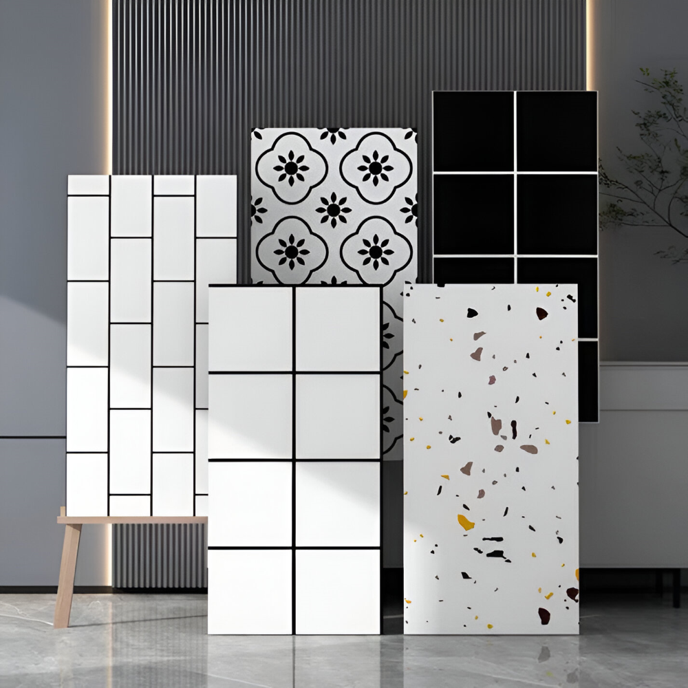 GlossyLux Wandpaneele - Wasserfest, Selbstklebende PVC-Panels zur Wandmontage