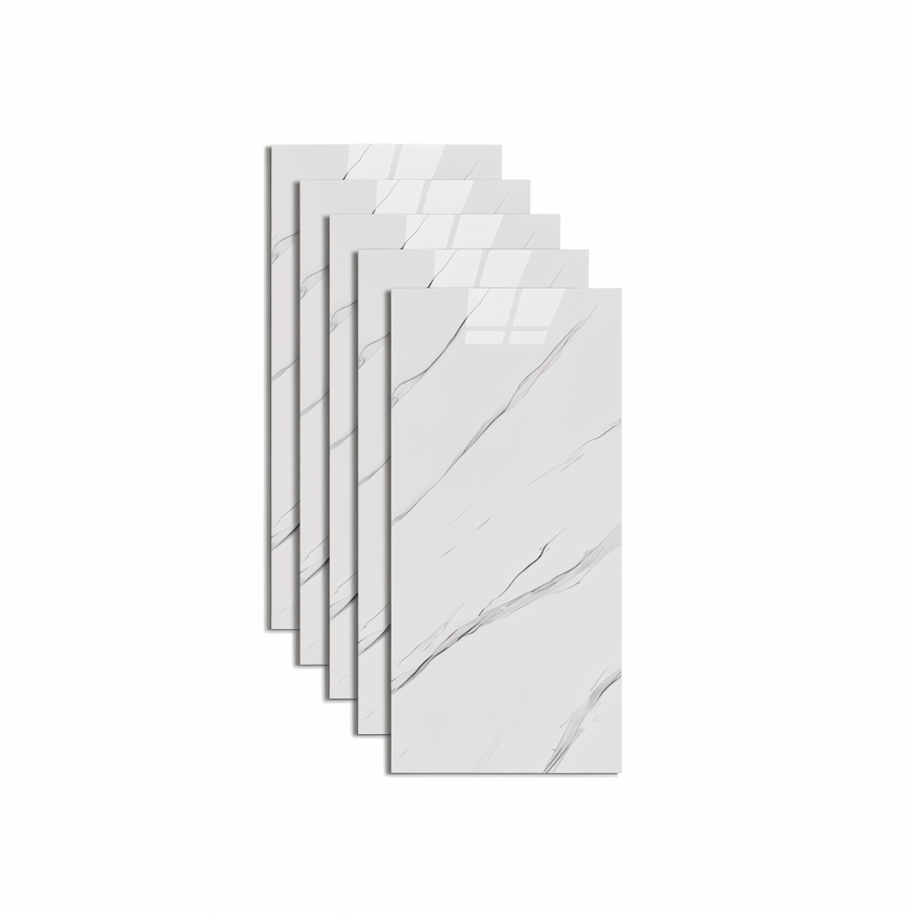 GlossyLux Wandpaneele - Wasserfest, Selbstklebende PVC-Panels zur Wandmontage