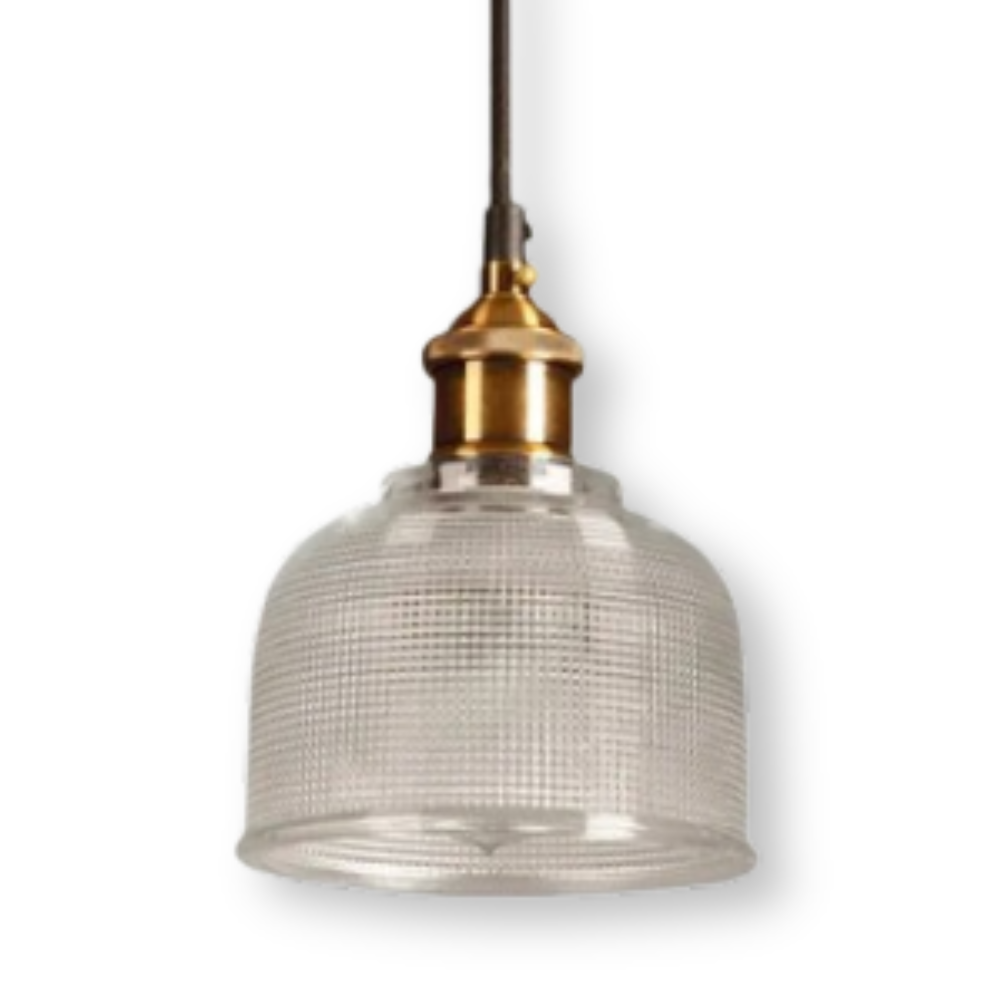 Glossy Bell Pendelleuchte - Bunte Retro Glas Pendelleuchte-Moderne Hängelampe