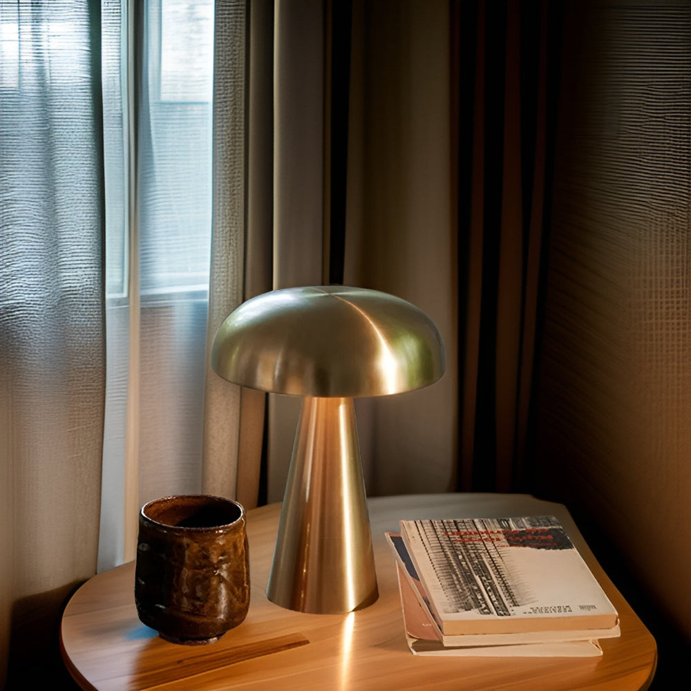 GlowMate Lampe - Mushroom Wiederaufladbare LED Schreibtischlampe