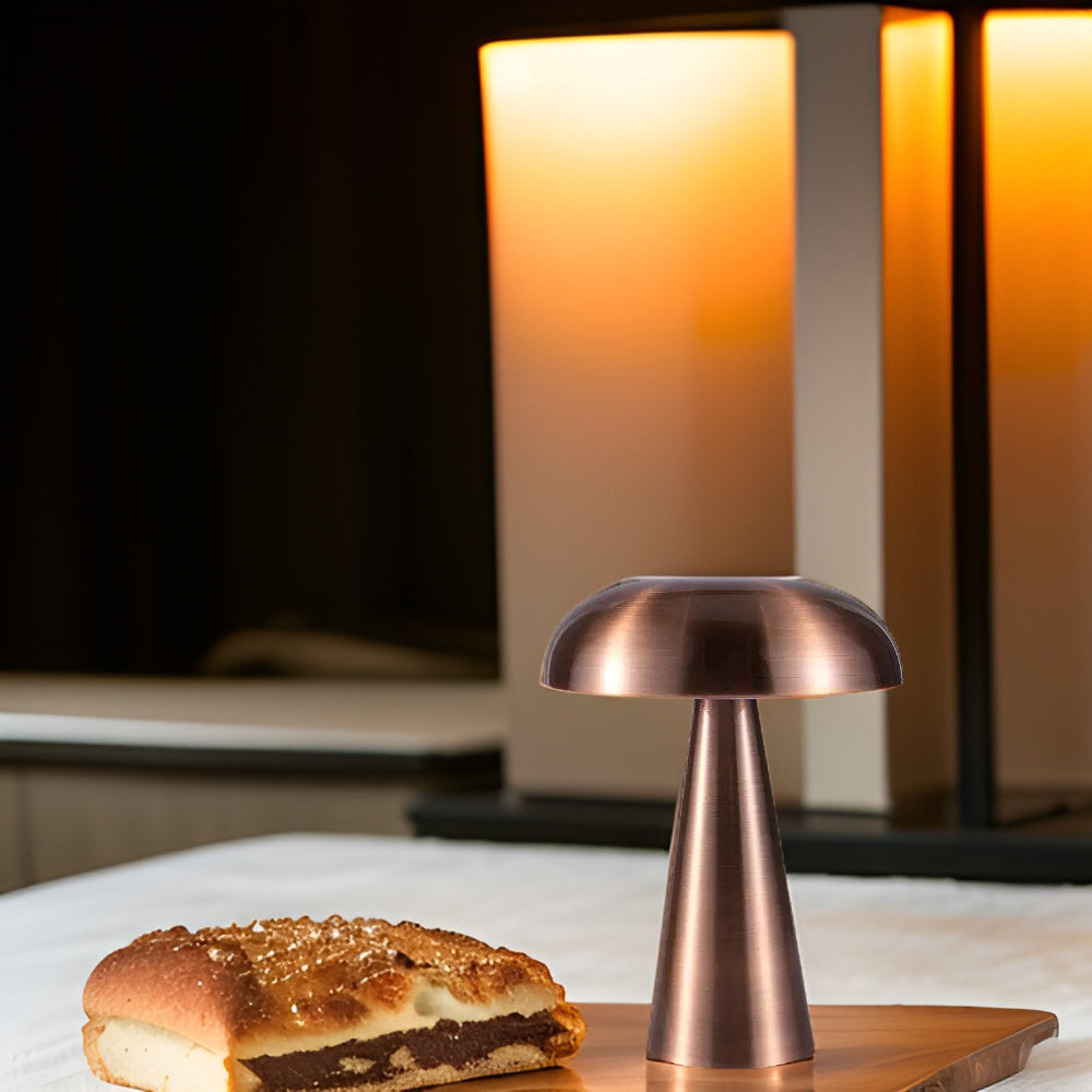 GlowMate Lampe - Mushroom Wiederaufladbare LED Schreibtischlampe