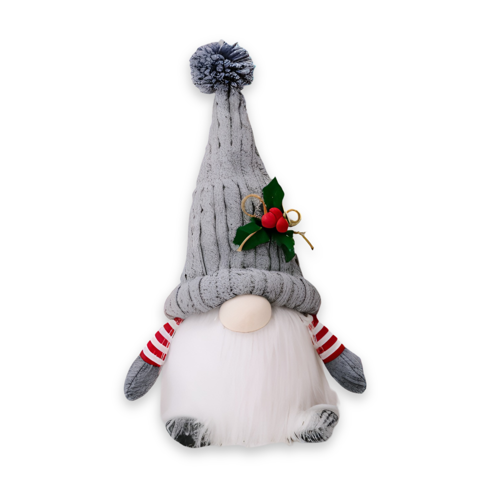 Gnom Dazz - Charmanter 30cm LED Elf mit Paillettenhut